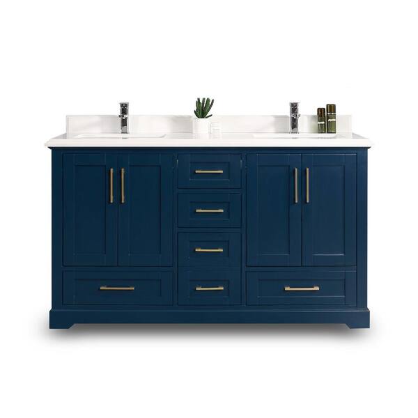 Willow Collections Boston 84 in. W x 22 in. D x 36 in. H Double Sink