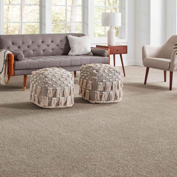 Phenomenal II  - Bittersweet - Brown 62.7 oz. Triexta Texture Installed Carpet