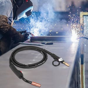 Mig Welding Gun 11.5 ft. 150 Amp Welding Torch Stinger Replacement for Lincoln Magnum 100 l 0.025 in. to 0.45 in. Wire