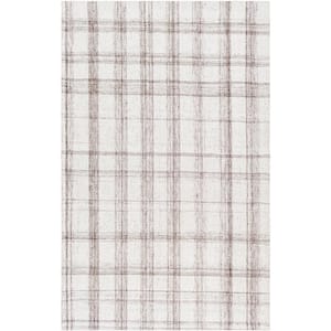 Becki Owens Sammy Silver Plaid 5 ft. x 8 ft. Indoor Area Rug