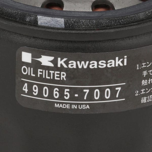 Kawasaki Original Equipment Kawasaki Oil Filter for Kawasaki FR and FS  Series Engines OE# 49065-0721, 49065-7007 490-201-M007 - The Home Depot