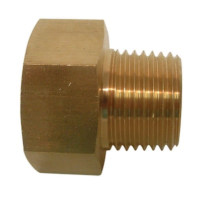 Everbilt 1/2 in. x 3/8 in. Female OD Compression Brass Reducing