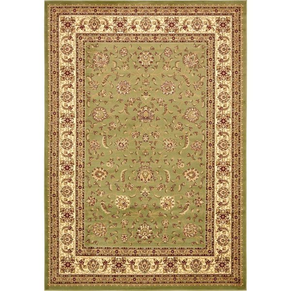 Voyage St. Louis Green 8' 0 x 11' 4 Area Rug