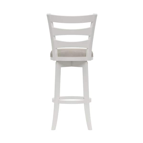 White fabric bar stools with backs new arrivals