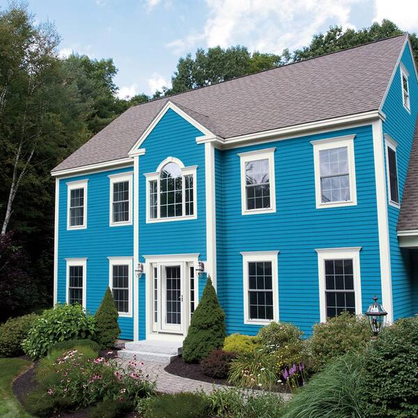 royal blue exterior house paint