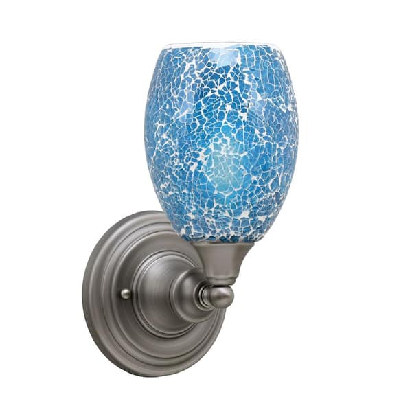 Unbranded Fulton 1-Light Brushed Nickel Wall Sconce