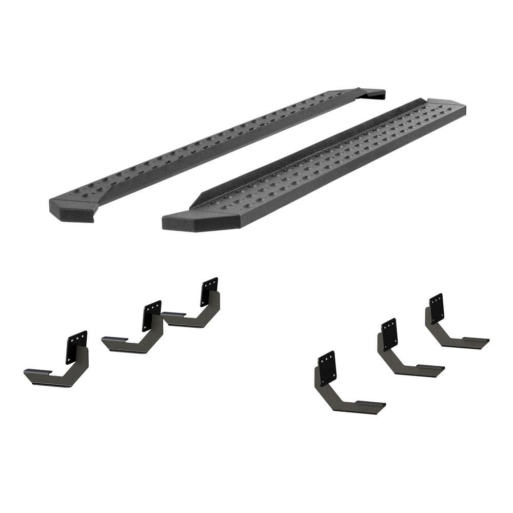 RidgeStep Black Steel 6-1/2 x 91-Inch Truck Running Boards, Select Ram 1500 Crew Cab price history on PriceWatchPro