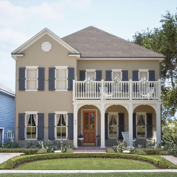 Ekena Millwork 7/8 in. x 43 in. x 3-1/2 in. Polyurethane Bedford