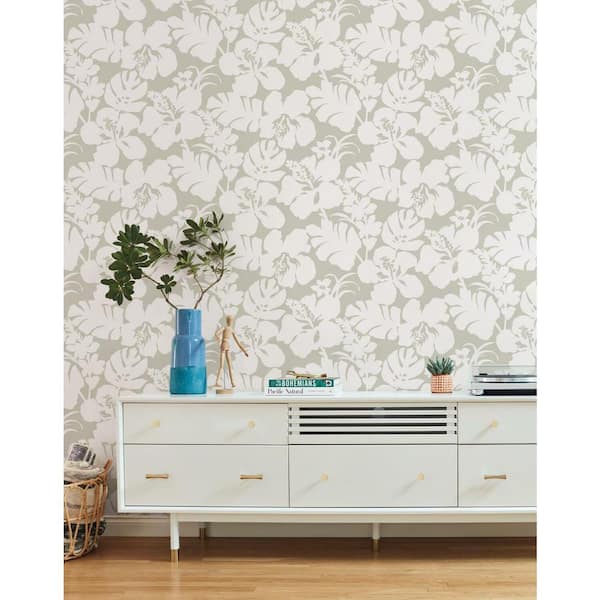56 sq. ft. Hibiscus Arboretum Wallpaper