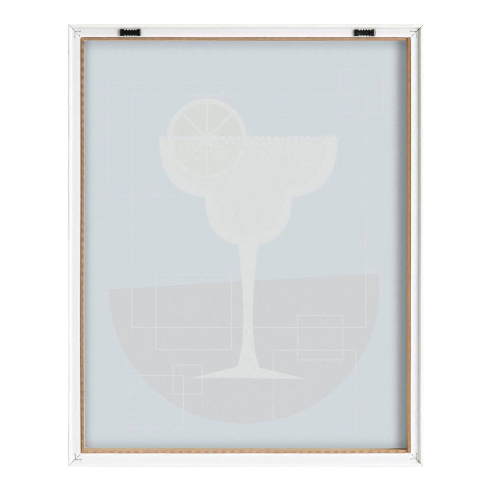 Natural Framed Margarita Print on Canvas, 16" x 20"