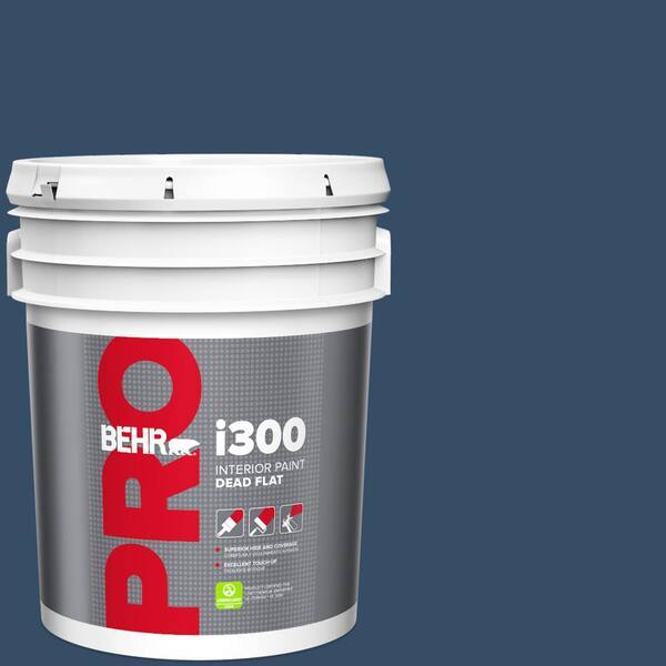 5 gal. #HDC-FL14-12 Rain Boots Dead Flat Interior Paint