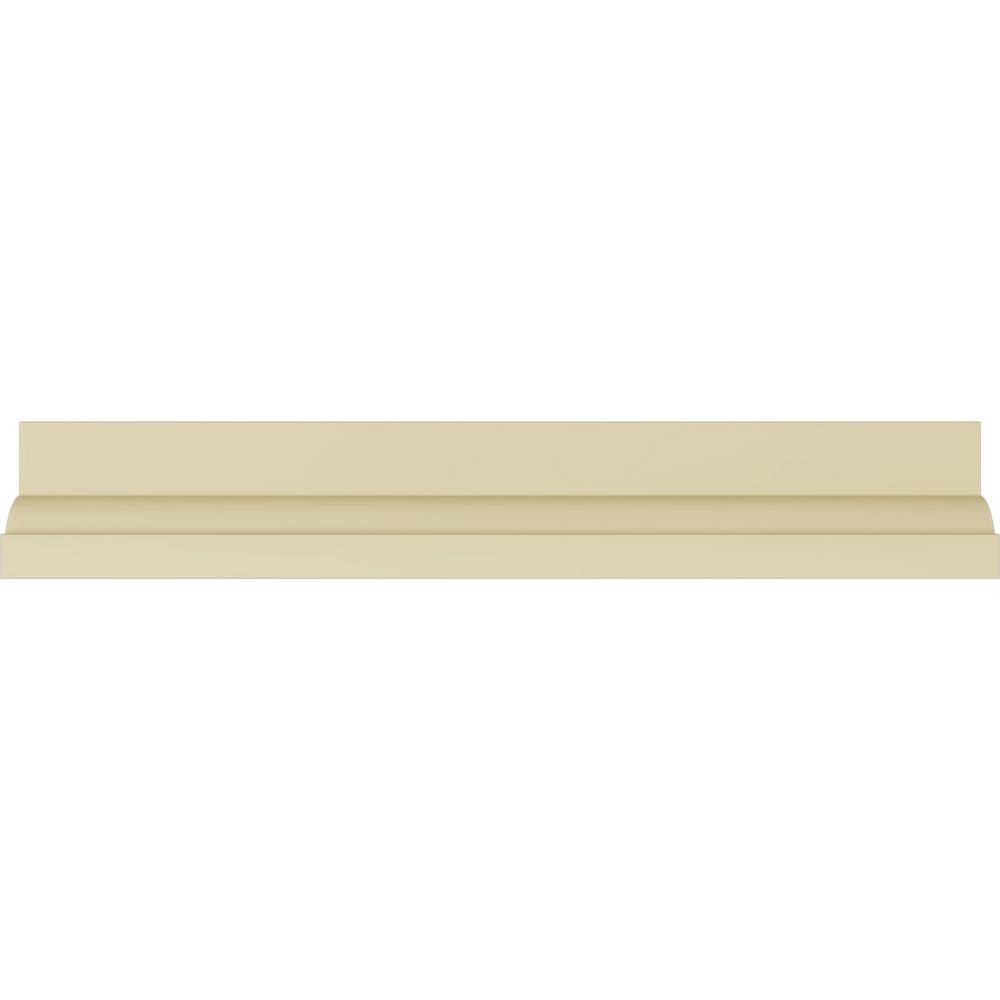 Asa Smooth White Polyurethane Crown Moulding 94-1/2" Length