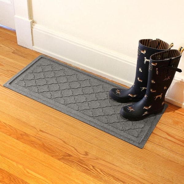 Bungalow Flooring Waterhog Door Mat, 3' x 5' Made in USA, Durable and  Decorative Floor Covering, Skid Resistant, Indoor/Outdoor, Water-Trapping