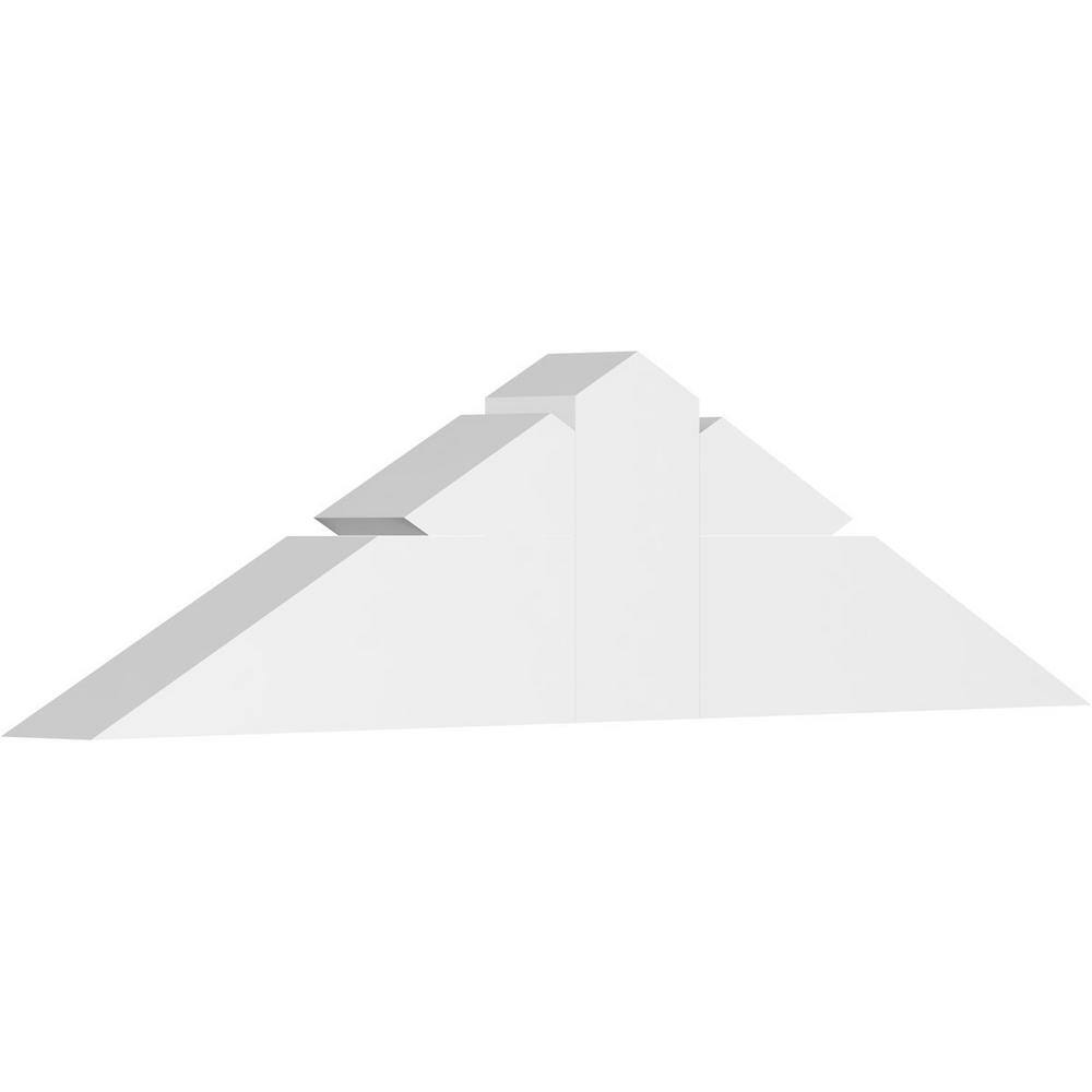 48 in. W x 12 in. H x 4 in. D x 6 in. F, 6/12 Pitch, Saratoga Signature Urethane Gable Bracket, Primed Tan price history on PriceWatchPro