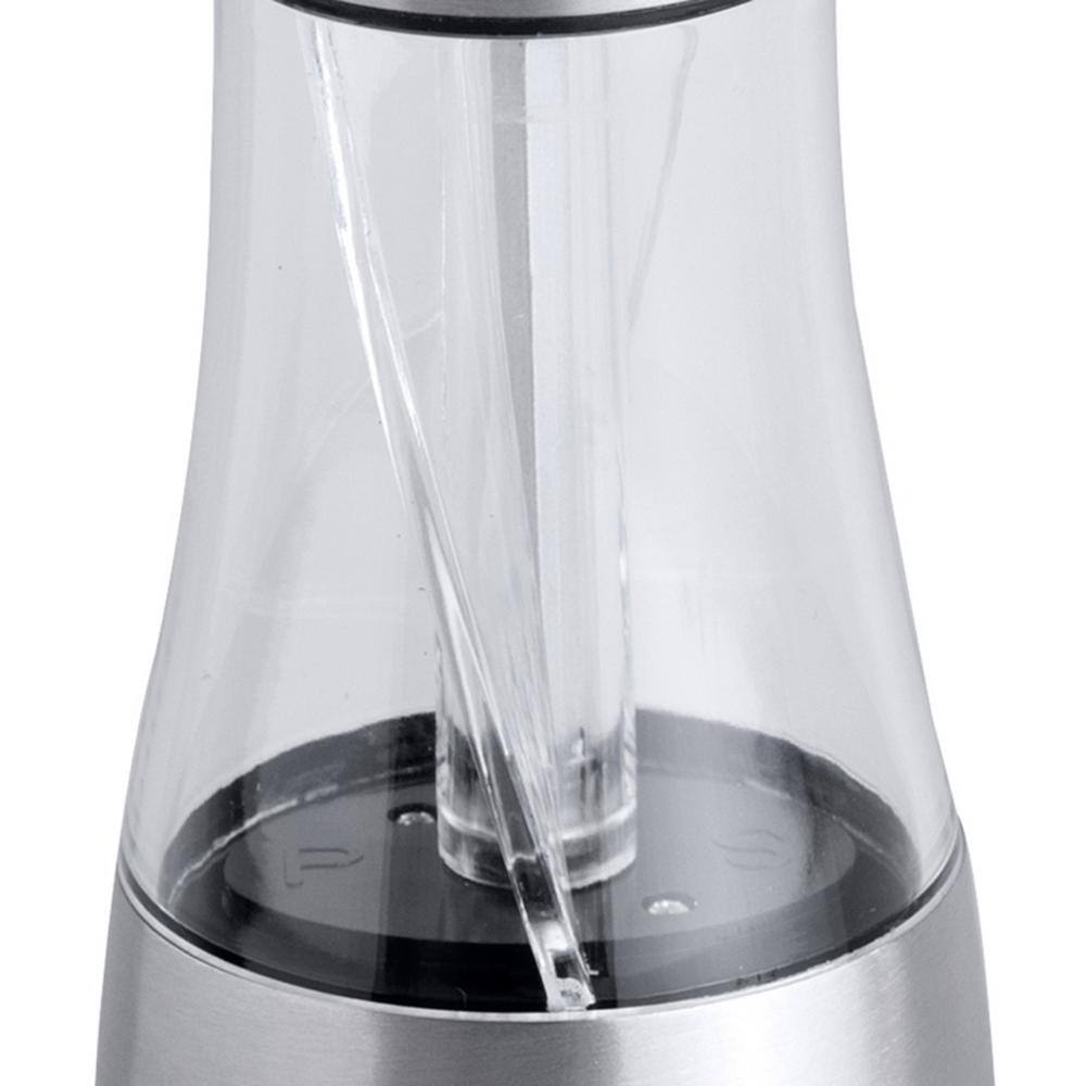 BergHOFF Duo Stainless Steel and Acrylic Salt & Pepper Mill