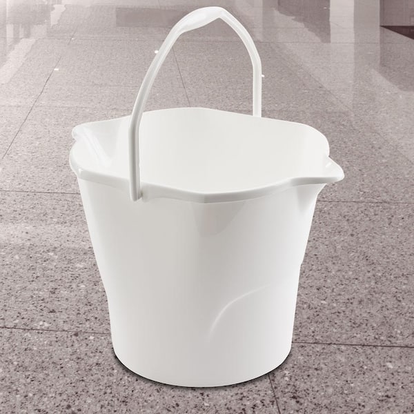 2-1/2 Gallon Lite Latch® White Bucket