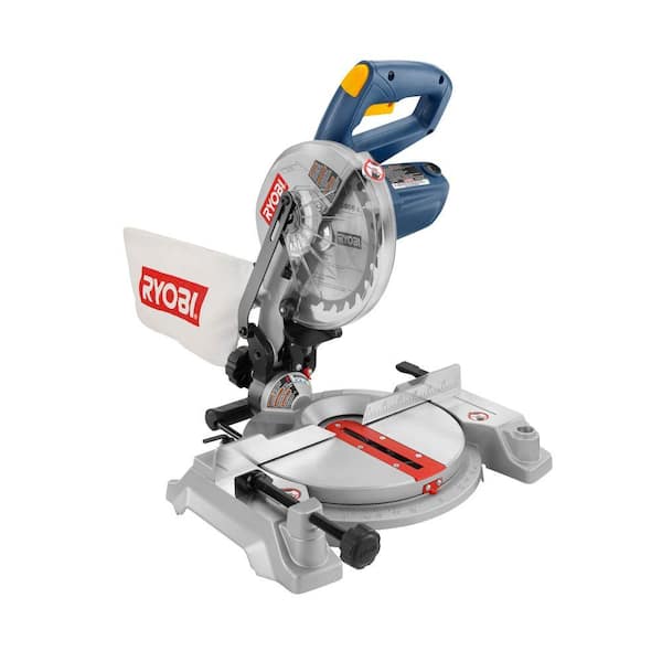 RYOBI 9 Amp 7-1/4 in. Compound Miter Saw with Laser