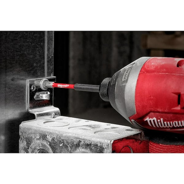 MILWAUKEE, Bit Shockwave Punte per Avvitatore ad Impulsi, Confezione  Inserti - PH2 50mm (1 Pezzo)