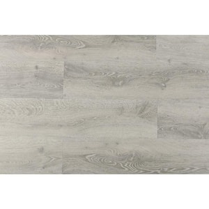 Romulus Abstract Silver 20 MIL x 9 in. W x 60 in. L Click Lock Waterproof Luxury Vinyl Plank Flooring (30.1 sqft/case)