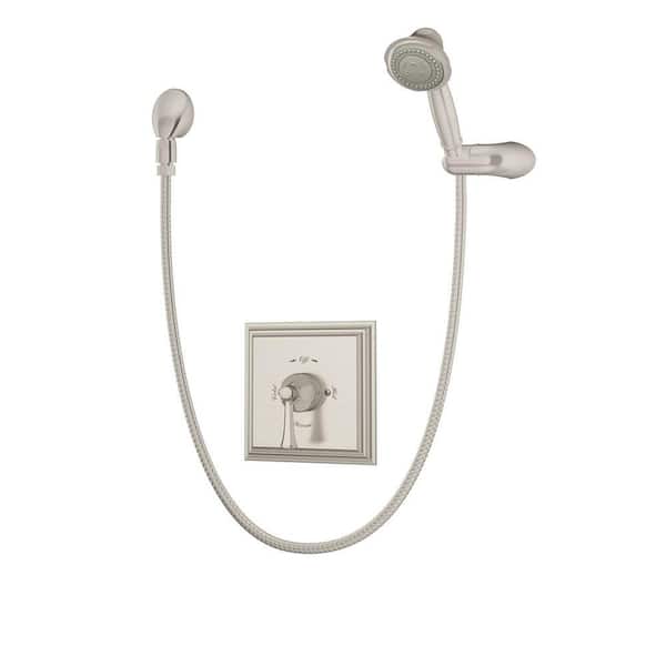 Symmons Canterbury 3-Spray Hand Shower in Satin Nickel (Valve Included)