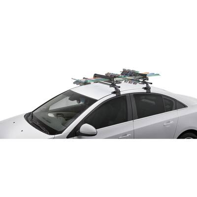 100 lbs. Deluxe Groomer Ski and Snowboard Carrier Roof Rack