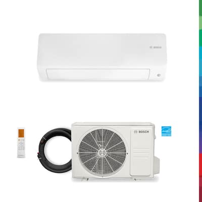 Climate 5000 Single Zone 12,000 BTU 1-Ton Ductless Mini Split Air Conditioner with Heat Pump 230-Volt