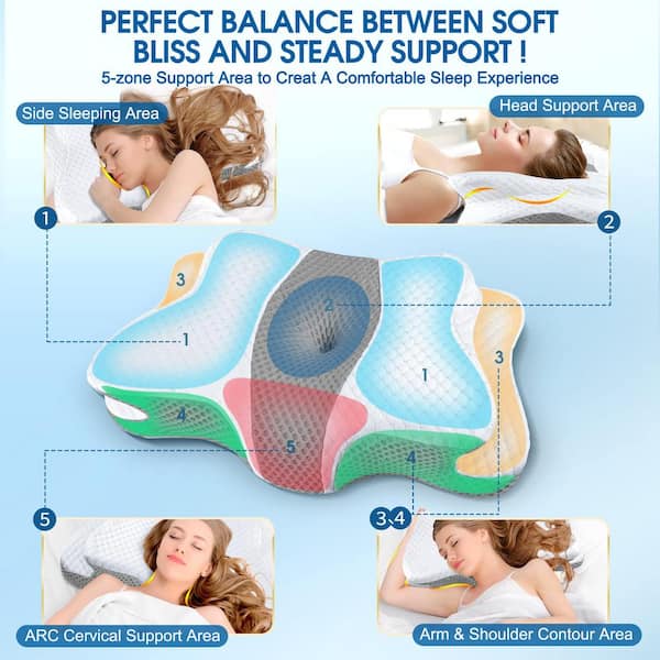 Pillow that supports neck and shoulders hotsell