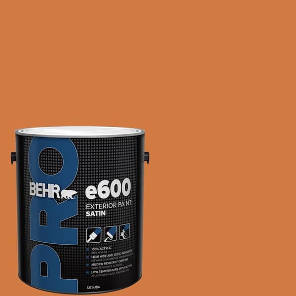 1 gal. #250D-6 Maple Leaf Satin Exterior Paint