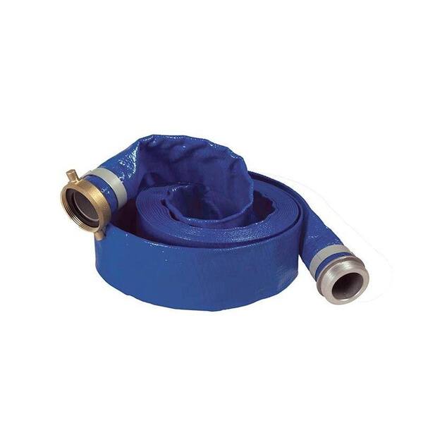 Flotec 2 in. x 25 ft. Discharge Hose for Gas Engine Drive Pump