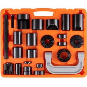 Ball Joint Press Kit 25-Piece Tool Kit C-Press Ball Joint Remove and Install Tools for Most 2WD and 4WD Cars Repairing