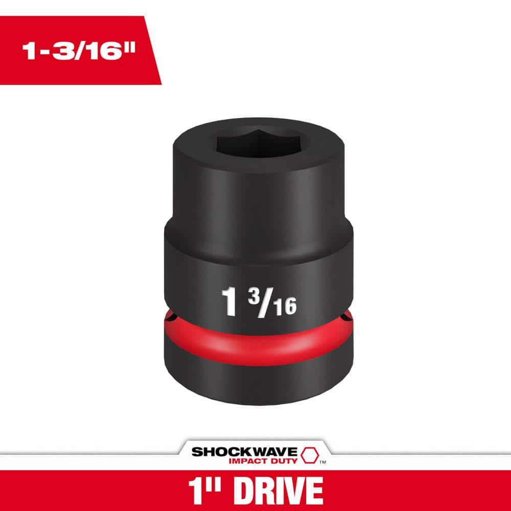 SHOCKWAVE Impact Duty 1 in. Drive 1-3/16 in. Standard 6 Point Socket price history on PriceWatchPro