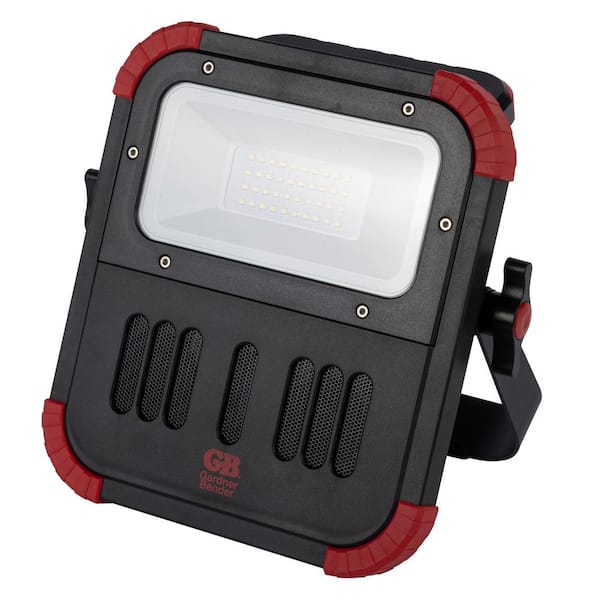 Gardner Bender 20-Watt LED Work Light with Bluetooth Speaker