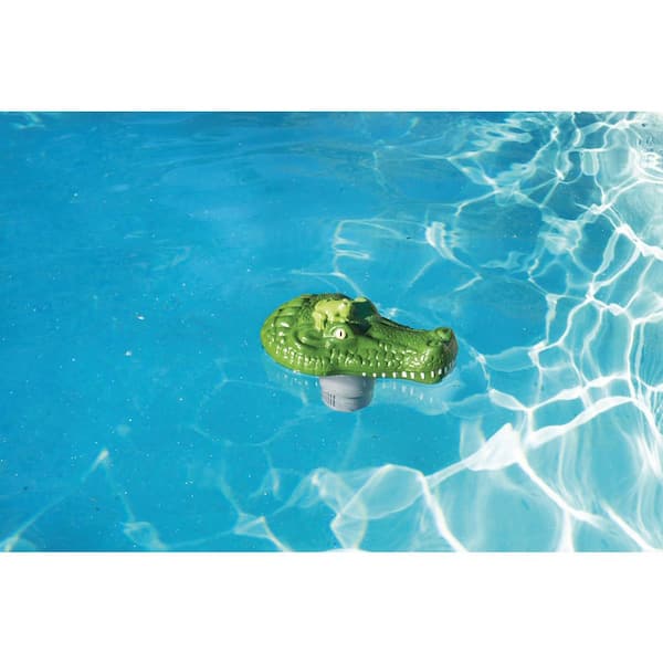 Poolmaster Alligator Swimming Pool and Spa Chlorine Dispenser 32132 - The Home  Depot
