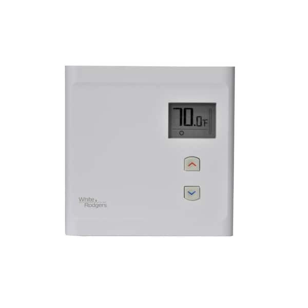 White Rodgers Electronic Line Voltage Non-Programmable Thermostat