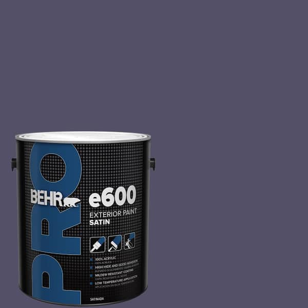 BEHR PRO 1 gal. #PPU16-19 Mardi Gras Satin Exterior Paint