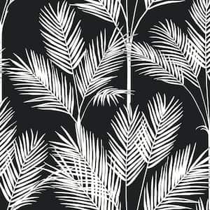 56 sq. ft. King Palm Silhouette Wallpaper