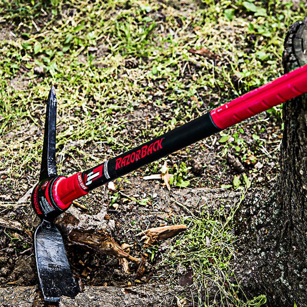 Razorback Pick Mattock, 5 Lb,34 Inches Handle, Red/Black - 1 per EA - 4118000