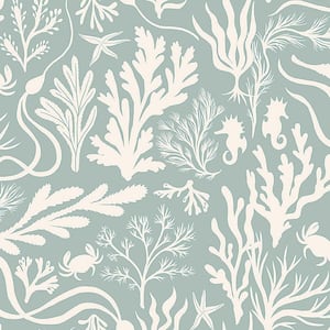 Tides Pool Vinyl Peel and Stick Wallpaper Roll (Covers 30.75 sq. ft.)