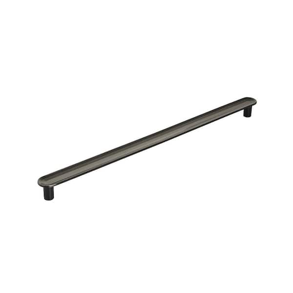 Concentric 10-1/16 in. (256mm) Modern Gunmetal Bar Cabinet Pull