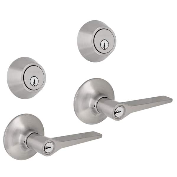 Defiant Freedom Satin Nickel Project Pack Single Cylinder Keyed Entry