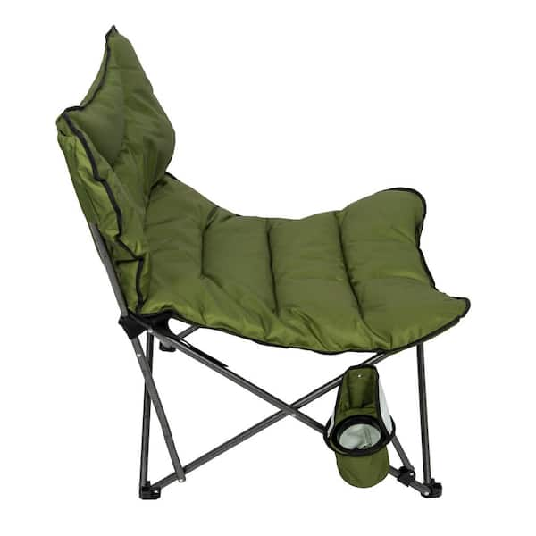 CAMP & GO Green Polyester XXL Ultra Padded Camp Seat GRPJC01-454-1