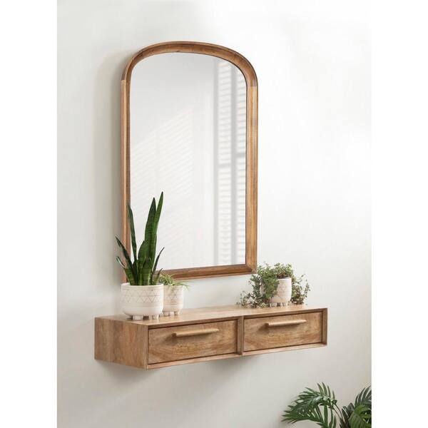 Mahogany Wall Mirror  Laurel Crown Furniture