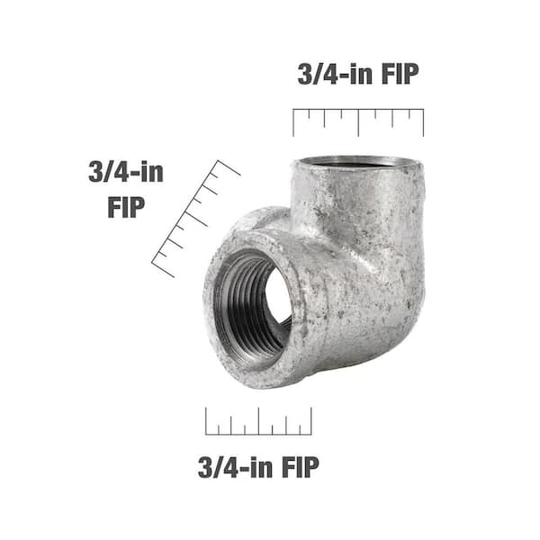 Southland 3/4 in. Galvanized Malleable Iron 90-Degree Elbow