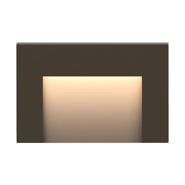 HINKLEY - Taper Low-Voltage Bronze Integrated LED Horizontal Stair Light
