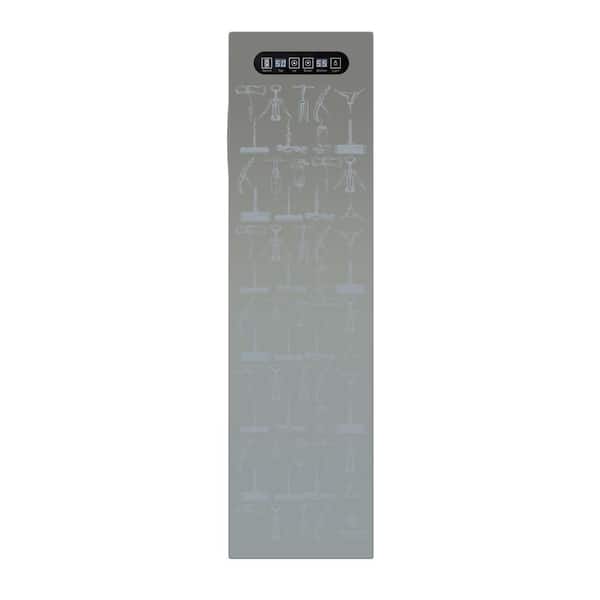 Unbranded 9.92 in. 18-Bottle Dual-Zone Thermoelectric Wine Cooler