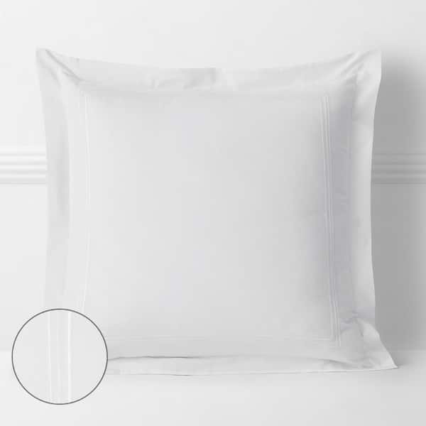 White euro hotsell pillow covers