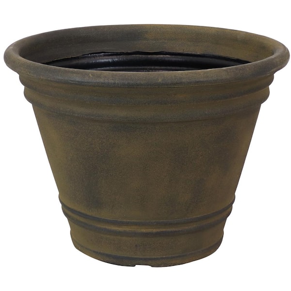 Sunnydaze 20 in. Sable Single Franklin Resin Outdoor Flower