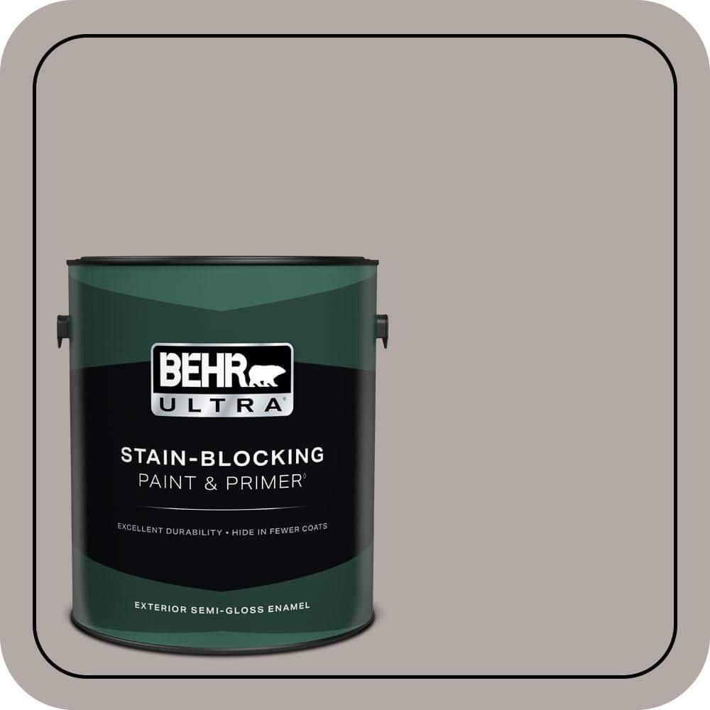 1 gal. #N140-3 Metropolis Semi-Gloss Enamel Exterior Paint & Primer price history on PriceWatchPro