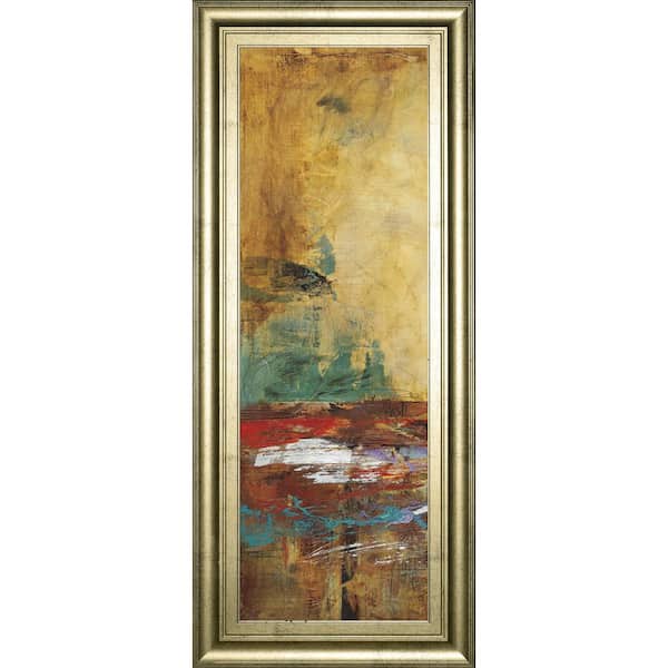 Classy Art "Spring Poplars I" by Sharon Chandler Framed Print Wall Art 18 in. x 42 in.