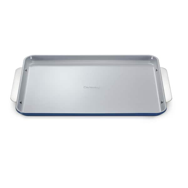 CARAWAY HOME 18 in. Non-Stick Ceramic Large Baking Sheet in Navy